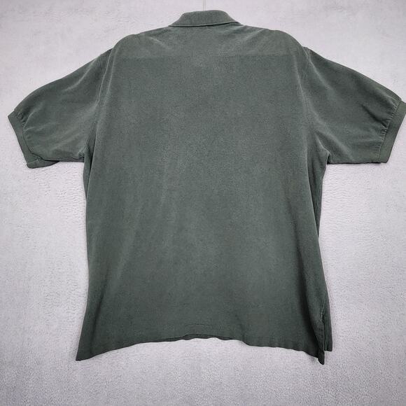 Polo Ralph Lauren Polo Shirt Mens 2XL Green Pique Knit Short Sleeve Red Pony - Picture 2 of 13